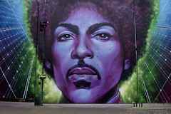 Prince mural unveiled in Camden Town