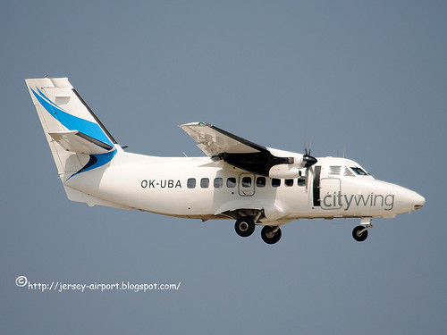 OK-UBA Let L-410UVP-E16 by Jersey Airport Photography