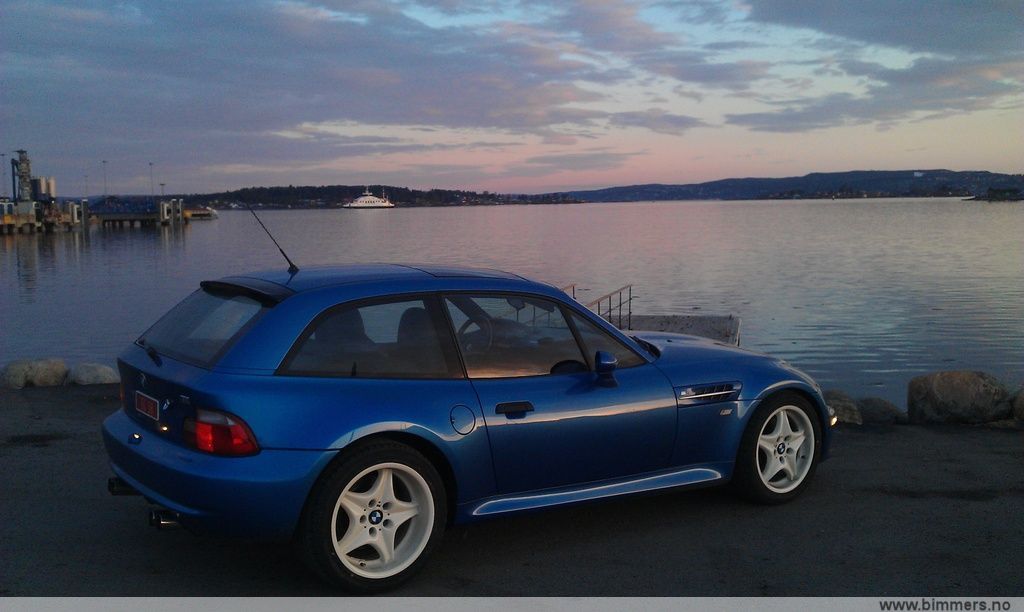 1998 M Coupe | Estoril Blue | Estoril/Black | Imported to Norway from Japan | White Roadstars