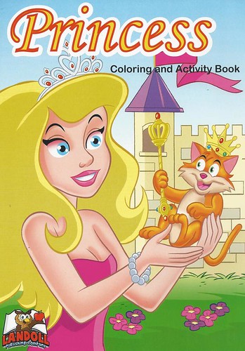Landoll Publishing Company :: "Princess" Coloring & Activity Book (( 2013 ))