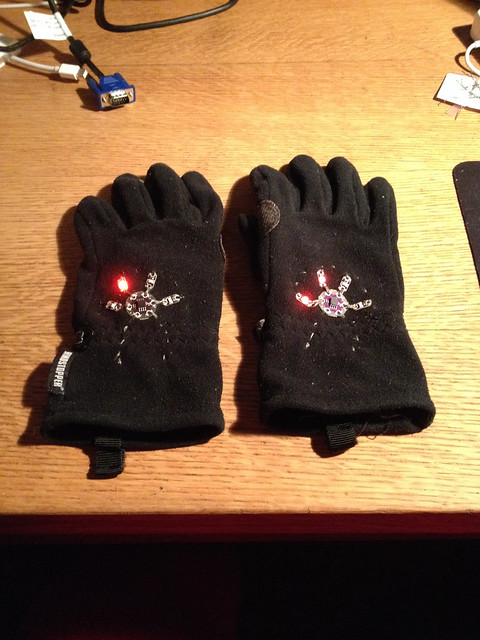 Finished gloves