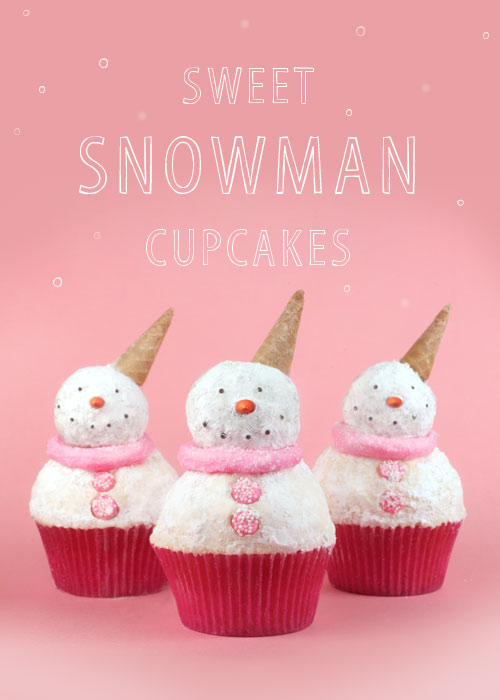 Snow Adorable Snowman Cupcakes   {Weekend Links} from HowToHomeschoolMyChild.com