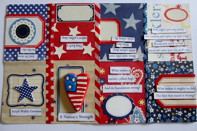 Red, White, & Blue Tiny Book 2
