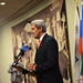 Secretary Kerry Addresses Reporters After the P5+1 Meeting on Iran