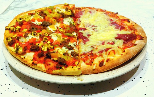 Pizza "Salami" & "Turkish Lahmacun Style"