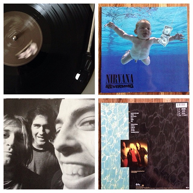 301113_ #np "Nevermind" by Nirvana #vinyl
