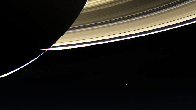 Earth from Saturn 2