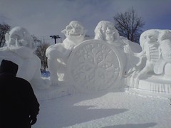 2014 St Paul Winter Carnvial Snow Sculptures & Ice Sculptures