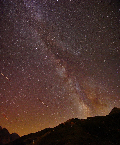 The Milky Way in the Pyrénées by Curufinwe - David B.