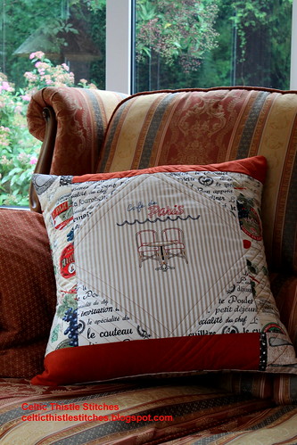 Completed Cafe Cushion
