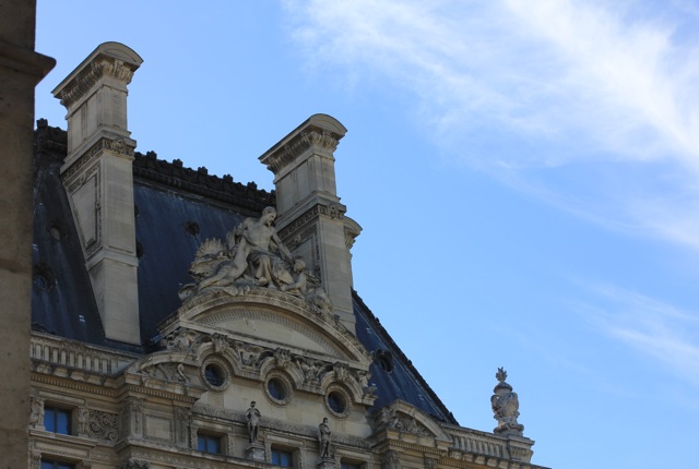Paris building by Tuileries by Chic n Cheap Living