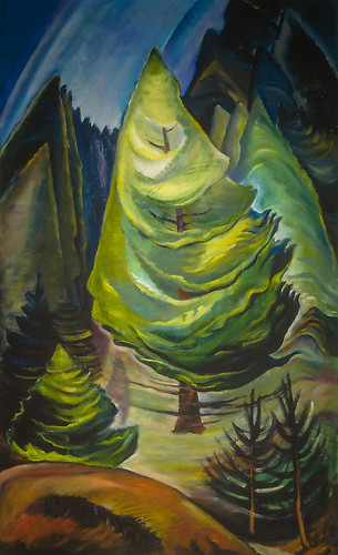Emily Carr - The Little Pine, 1931 at Vancouver Art Gallery - British Columbia Canada
