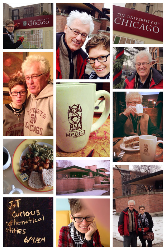 Brunch. UofC. Robie house. Gargoyles. Carrot cake. Trivia. The awesomest day out in the city ever with @shawtreks.