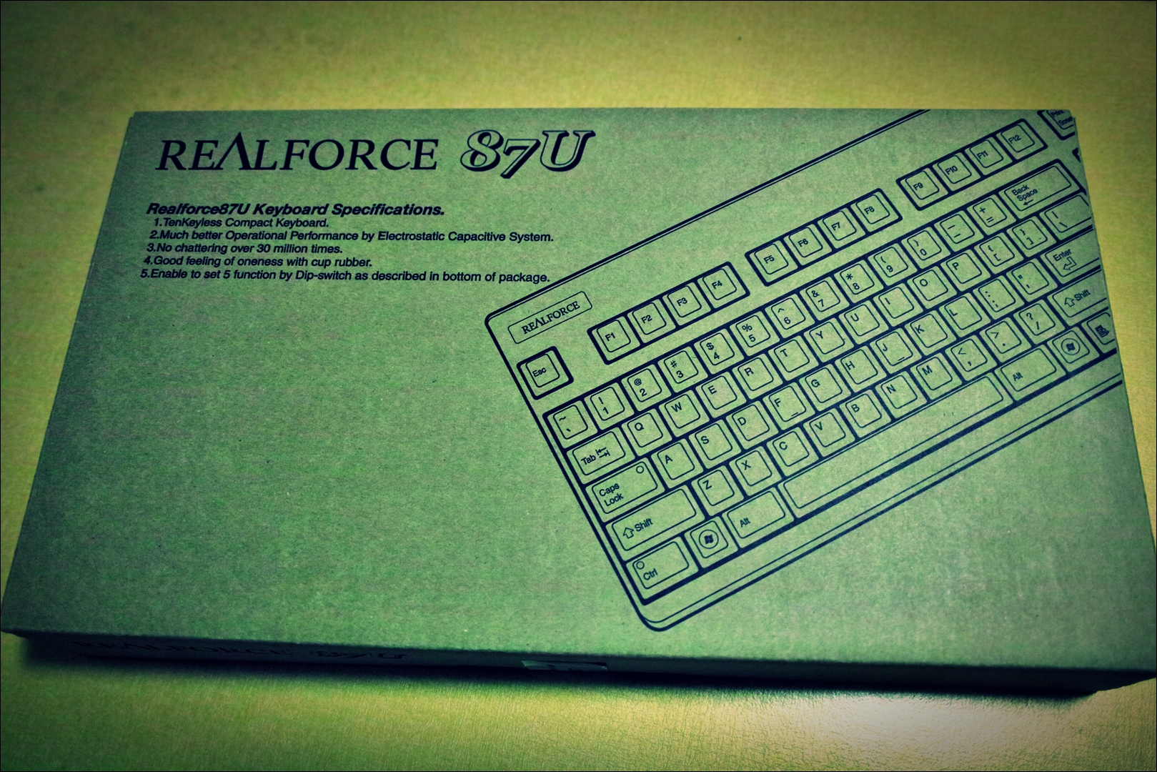 리얼포스 키보드 상자-'Realforce 87u YF110S'