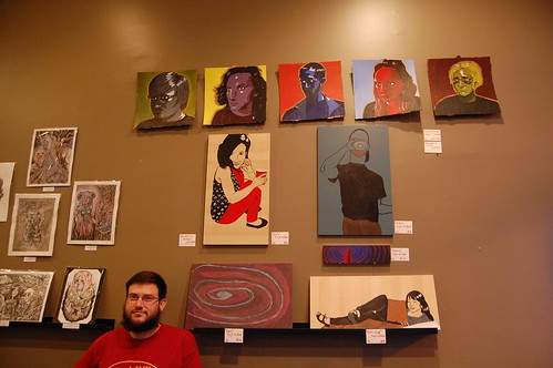 An Excellent Art Opening at Cure Coffee House
