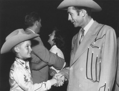Hank Williams and Fan, early 1950s