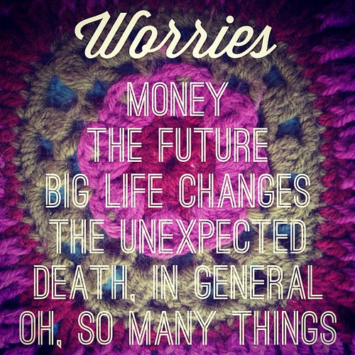 #30lists #day5 #worries