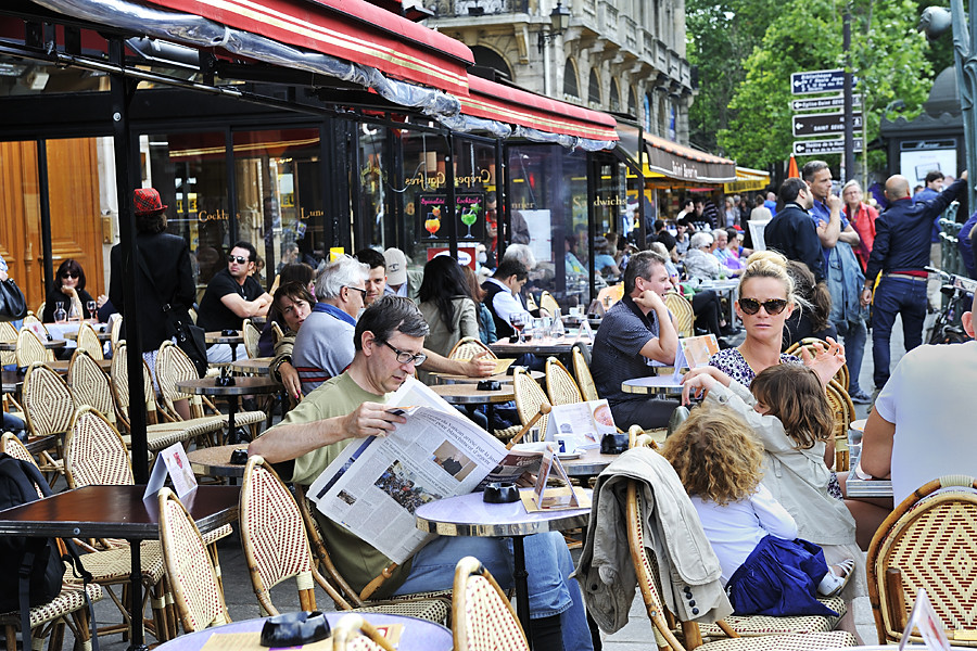 Street Scene in Paris 2013