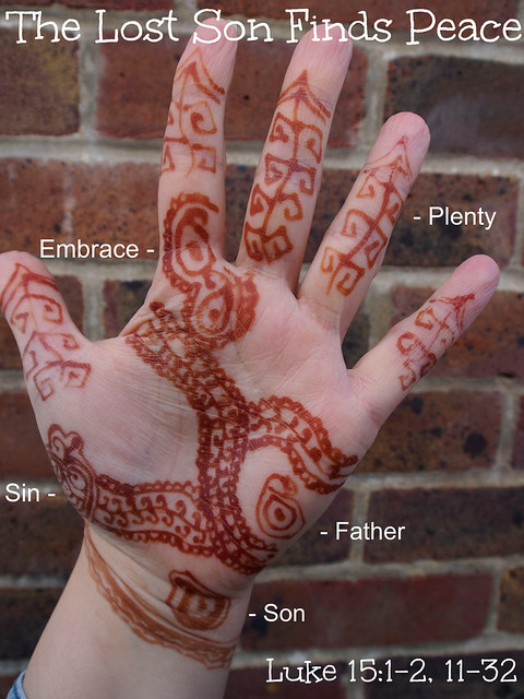 Henna Storying, Bible Story, henna, Prodigal Son