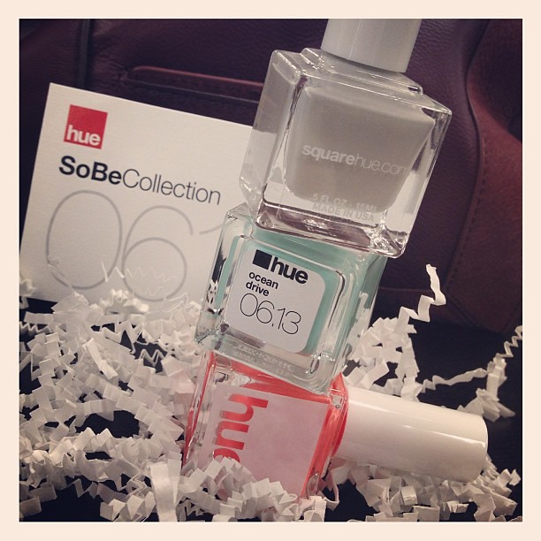 Um, hi SoBe collection. You're my favorite! Such good colors! #nailpolish #nailpolishobsessed #squarehue #sobe #june #inthemail #unboxing #instagood #igdaily