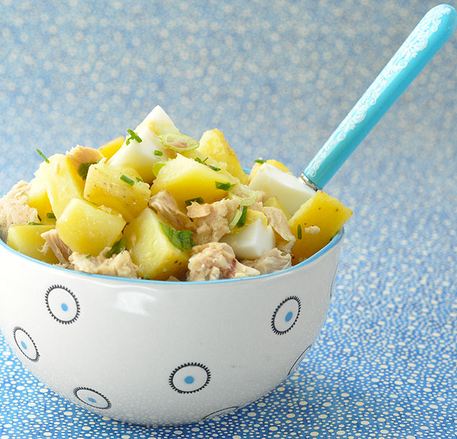 Spring Potato Salad with Tuna