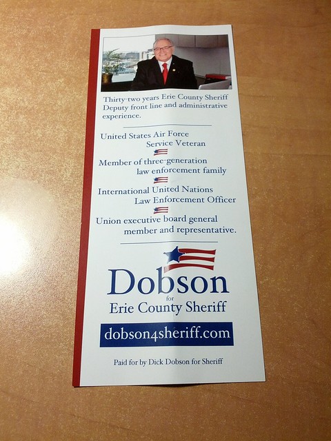Dick Dobson for Erie County Sheriff