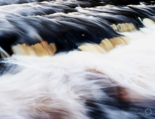 Over the Weir by Hexagoneye Photography