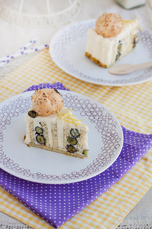 lemon poppy blueberry cake