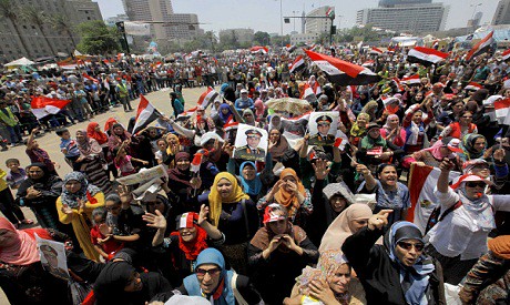 Anti-Morsi demonstration in the North African state of Egypt. Morsi was overthrown by the military on July 3, 2013. by Pan-African News Wire File Photos
