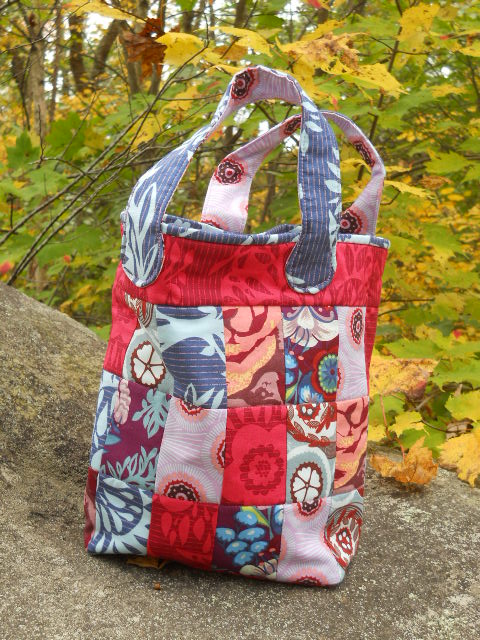 AMH fabric, patchwork bag