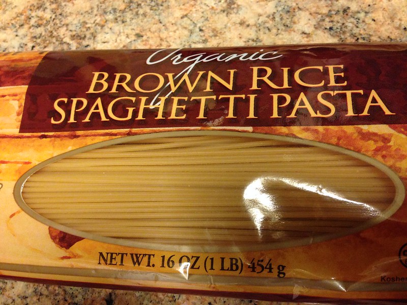TJ's Organic Brown Spaghetti Pasta