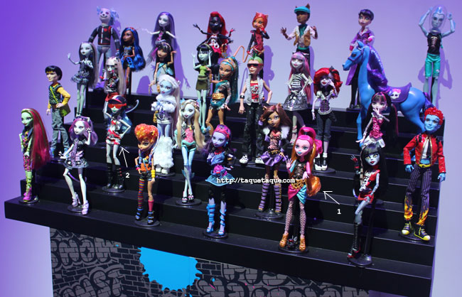 NY Toy Fair 2014 - Muchos de los personajes de Monster High que ya se han convertido en muñecos