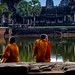 Young Monks at Angkor Wat
