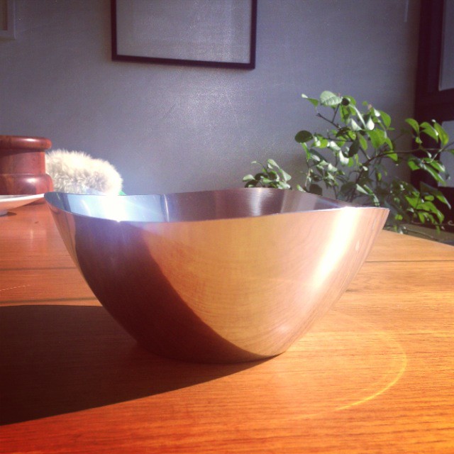Juhl Style Danish Stainless Bowl