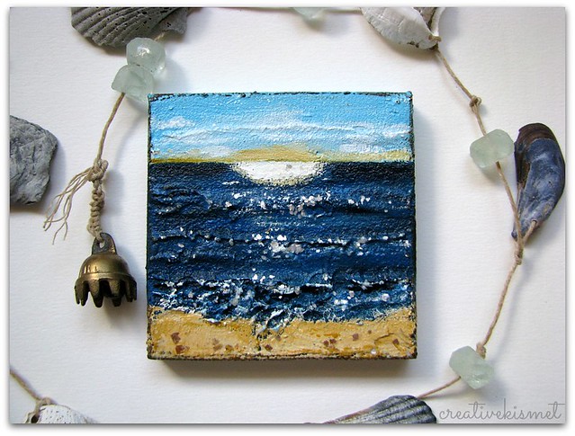 mini ocean art