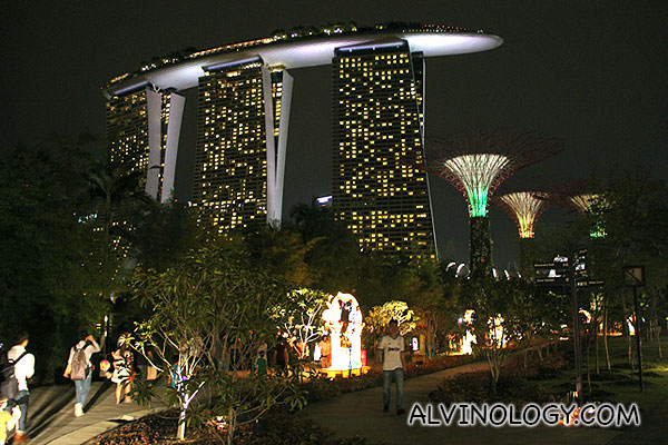 View of Marina Bay Sands