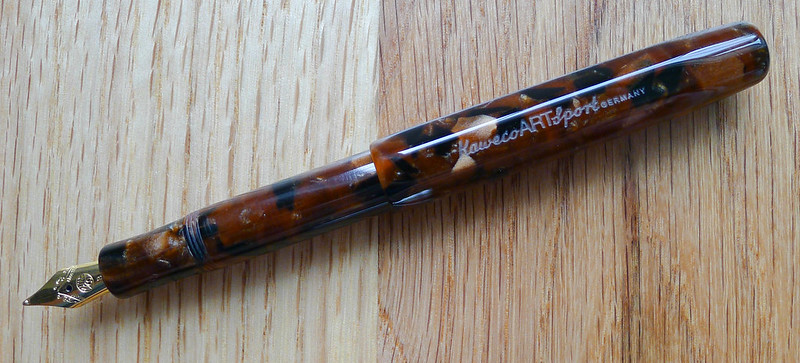 Kaweco ART Sport Fountain Pen in Hickory Brown - Fine Point - NEW