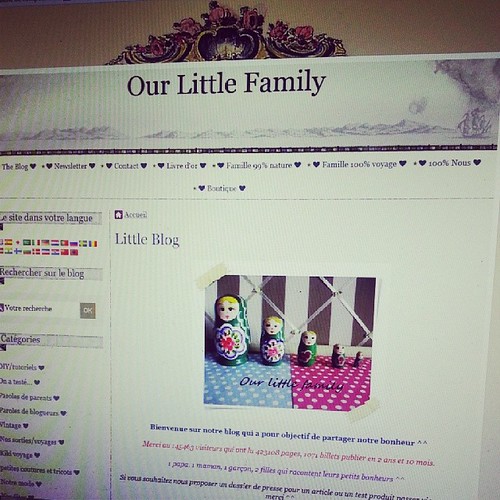 ♧ le blog a changé. Vous aimez? ♧ #ourlittlefamily #france