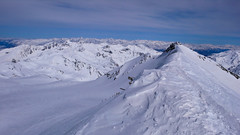 Zufallspitze (3757m) z Monte Cevedale (3769m)
