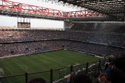 Lo stadio San Siro di Milano