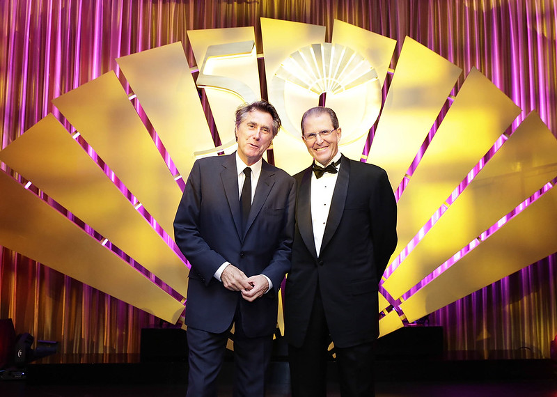 Bryan Ferry and Mandarin Oriental CEO Edouard Ettedgui at MOHKG 50th Gala Oct 17.JPG