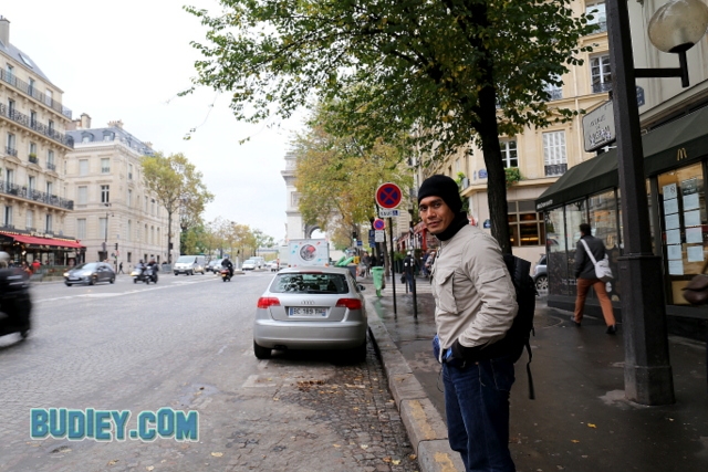 Fahrin Ahmad di Paris Day 1