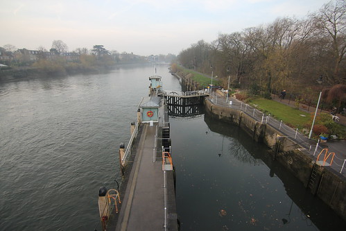 Richmond Lock on the Thames