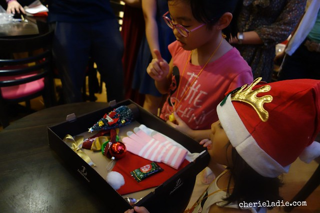 Games at the christmas party 