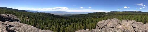 The view from the top of Cougar Rock