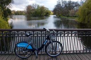 Balade à vélo dans le Regent's Park