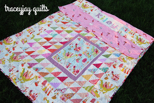 Kiley's custom quilt