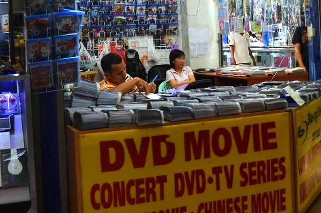 Películas piratas de Bangkok en Tailandia
