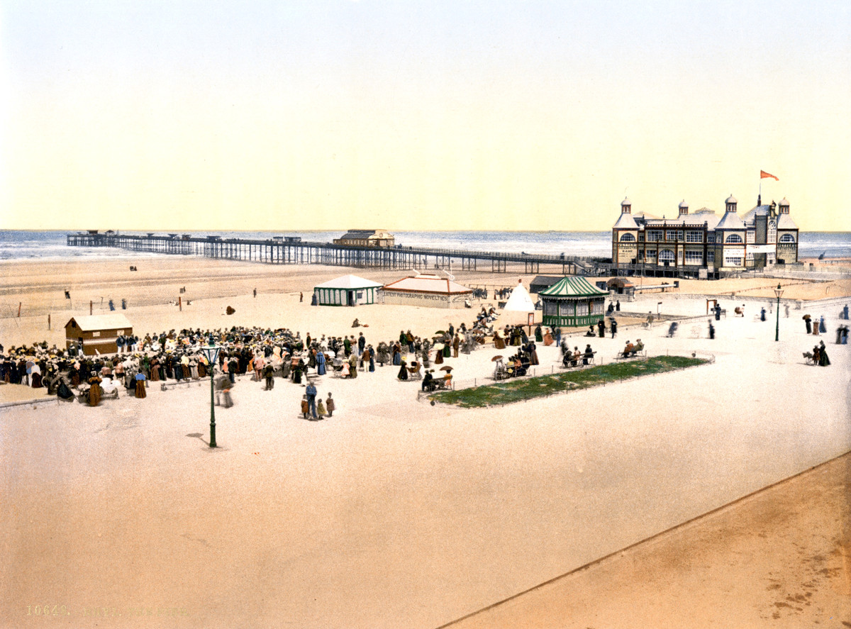 Rhyl Pier, Wales, 1895