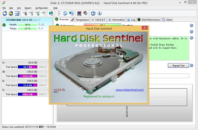 Hard Disk Sentinel 4.40.5b PRO